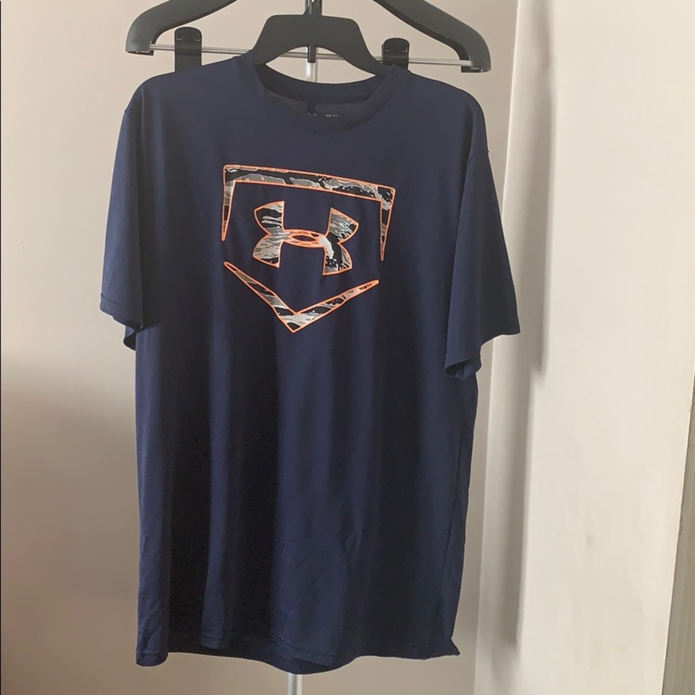 Men’s Under Armour Heat Gear Baseball Plate Shirt